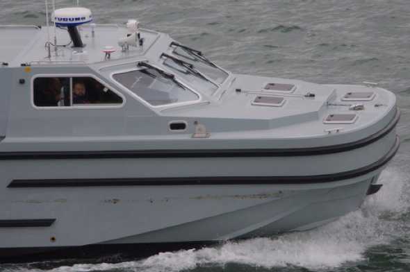 11 November 2020 - 11-13-43
We'll miss the picket boats, but the arrival of these new craft surely means the future of BRNC is safe for a while ?
--------------------------
OTB-1, BRNC's new officer training boat.
